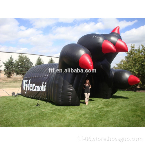 Custom Inflatable Animal Hands Helmet
